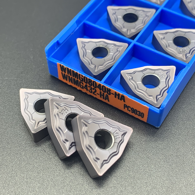 WNMG080404 WNMG080408 HA PC9030 External Turning Tool WNMG Carbide Inserts Blade Lathe Cutter Cutting CNC For Stainless Steel