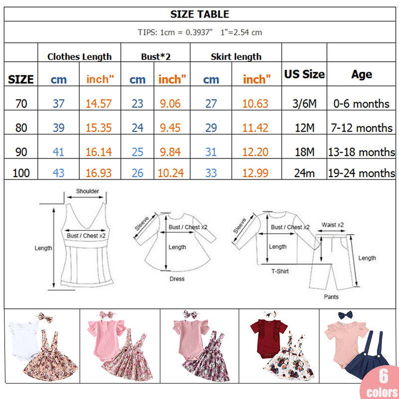2022 Summer Newborn Baby Girl Clothes Set Short Sleeve Romper Floral Dress Overalls Headband Toddler Infant Clothing Cute Outfit