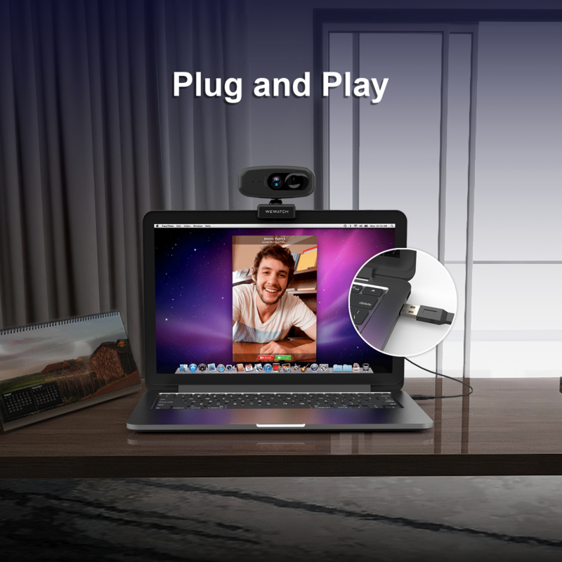 Новая веб-камера PCF1 с защитой конфиденциальности для ноутбука, компьютера, ПК, 1080P Full HD, веб-камера с фиксированным фокусом, мини-камеры