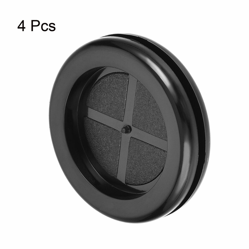 4Pcs Double-Sided Rubber Grommets Ring Rubber Wiring Grommets Hole Plug Electrical Wire Gasket Hole Dia 35mm for Wire Protection