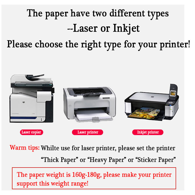 A4 samoprzylepny syntetyczny papier polipropylenowy atramentowy papier do druku matowy biały pusty błyszczący wodoodporne etykietki przylepne do drukarki laserowej