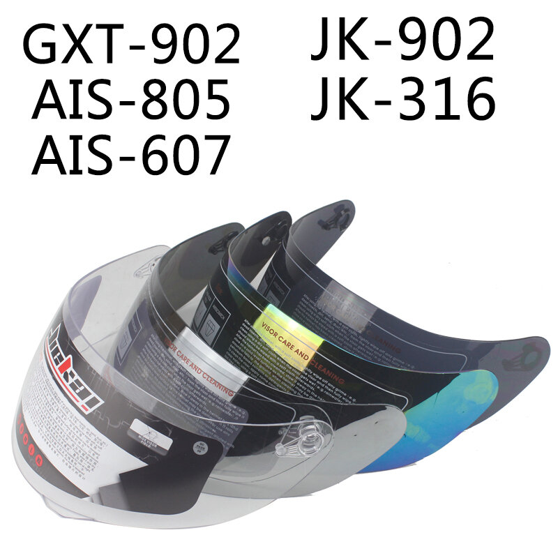 JIEKAI 316 902 모델 GXT 902 모델, K3SV K5 모델용 헬멧 유리, 4 가지 색상 사용 가능