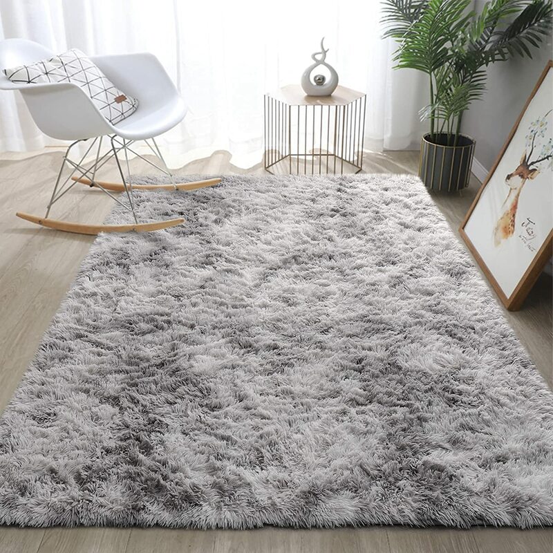 Super miękka kudłata dywan do składania puszyste dywany do salonu nowoczesne wnętrze puszyste dywaniki Ultra miękkie dywaniki dla dzieci pluszowy dywan domu