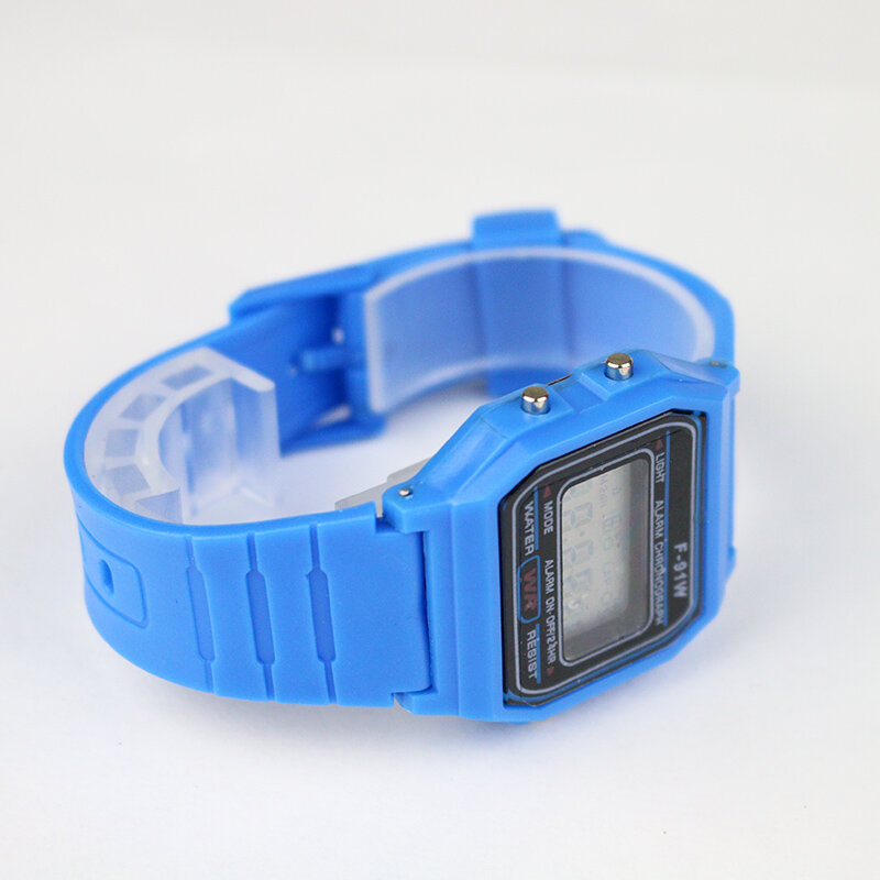 Relojes digitales deportivos para niños y niñas, correa de silicona, reloj electrónico, cronógrafo, alarma, lindo reloj LED para estudiantes