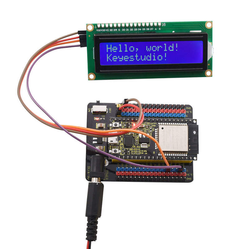 Arduino esp32 wroomコアボード用keyestudio ESP32-IOシールド (購入する前にピンヘッダーの間隔を慎重に確認してください)