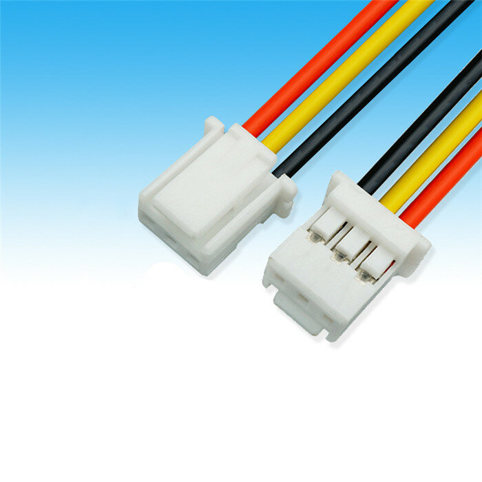 10CM 24 AWG XA2.5 XA 2.5MM 2.5 2P/3P/4P/5P/6 Pin  Female & Female Double Connector with Flat Cable 1007