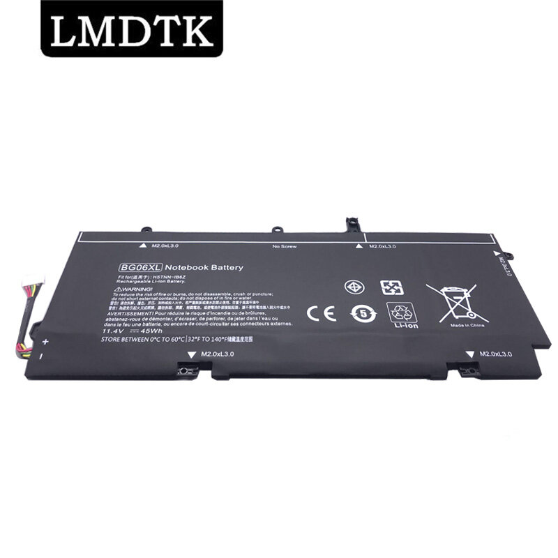 LMDTK جديد BG06XL محمول بطارية لجهاز HP بي EliteBook 1040 G3 P4P90PT HSTNN-Q99C HSTNN-IB6Z 804175-1B1 804175-1C1 804175-181 45WH
