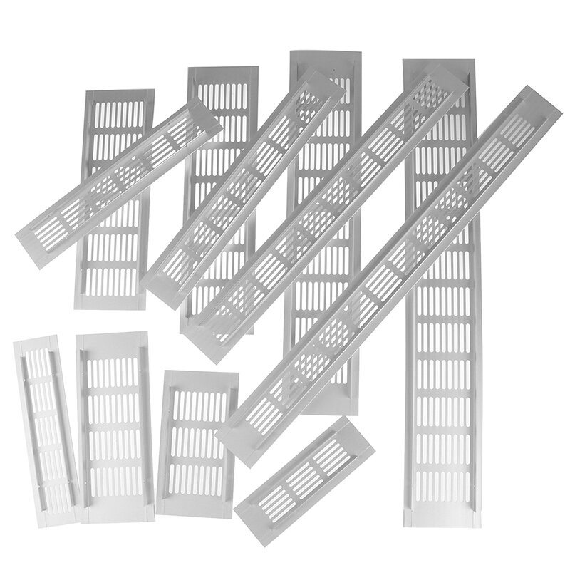 Rejillas de ventilación de aleación de aluminio, lámina perforada, rejilla de ventilación, ancho de 5/8cm