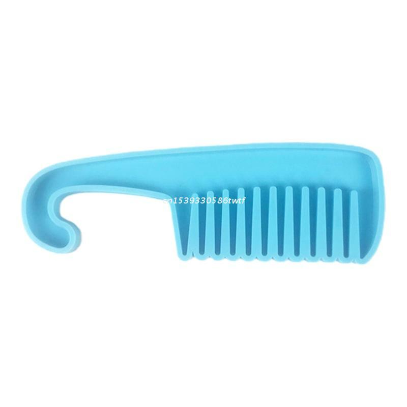 African Men Women Heads Shaped Combs Epoxy Resin Mold Silicone Mould DIY Crafts Casting Tools Dropship