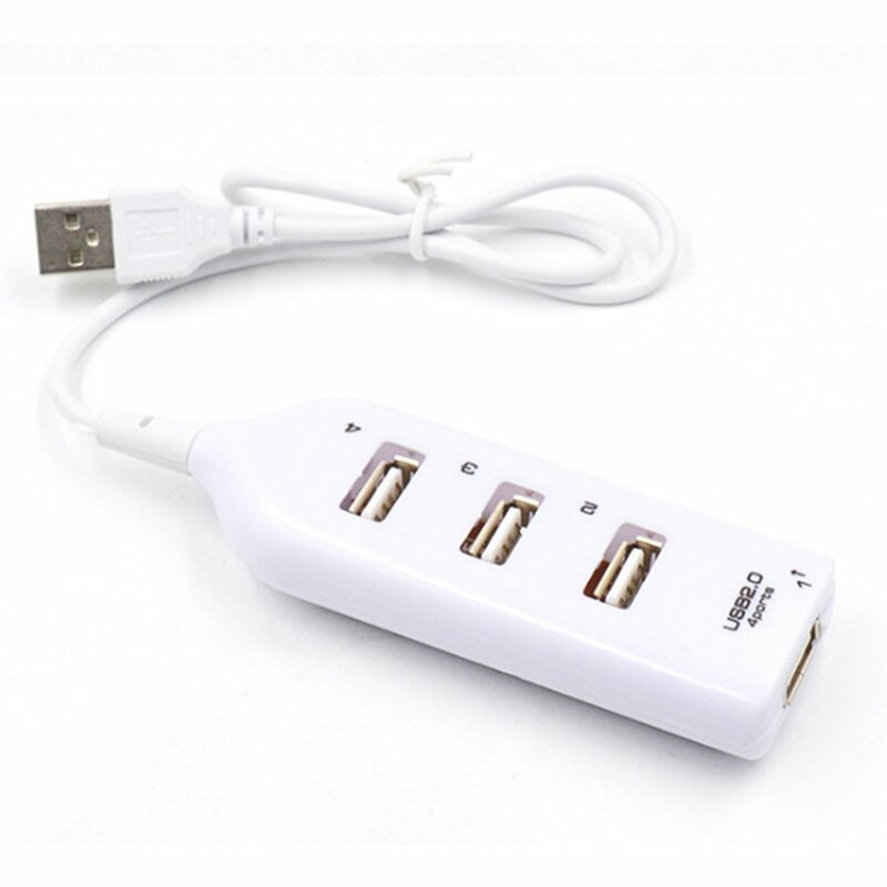 4-USB Cổng Truyền Tải Điện Tốc Độ Cao HUB Bộ Chia Ổ Đĩa U Đầu Đọc Thẻ Máy Tính Cá Nhân Laptop Truyền Dữ Liệu