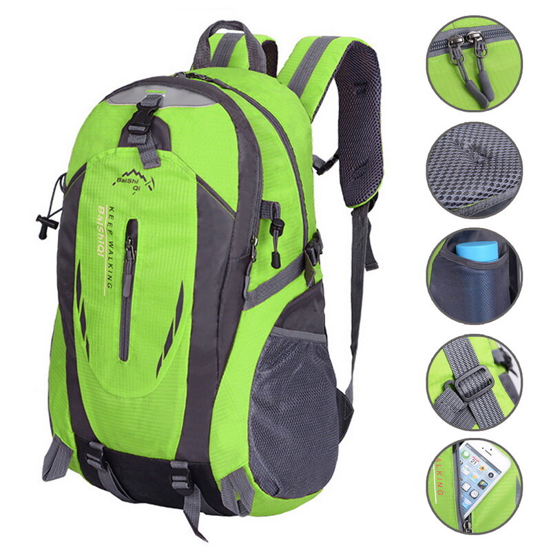 Waterproof Backpack Men Bag Hiking Travel Outdoor Bag Men Laptop Notebook Women Theft Sports Bag Mochila Escolar