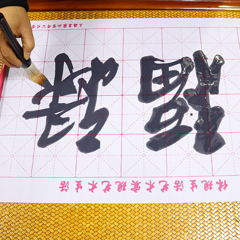 Pincel de caligrafía China, pluma de pintura con forma de tolva tradicional, pluma de lana, pincel de pelo múltiple, Tinta China