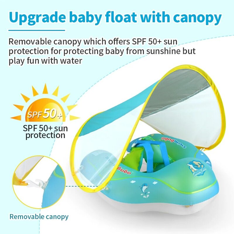 Bouée de natation gonflable pour bébé, anneau flottant pour bébé, accessoires de piscine pour enfants, jouets d'été, livraison directe