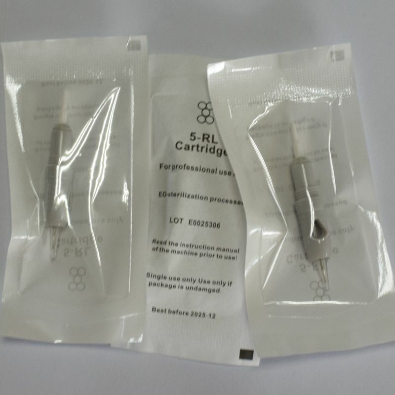 100Pcs 5RL Screw Cartridges Needles Permanent Makeup Machine Professional Needles for Specify Machine