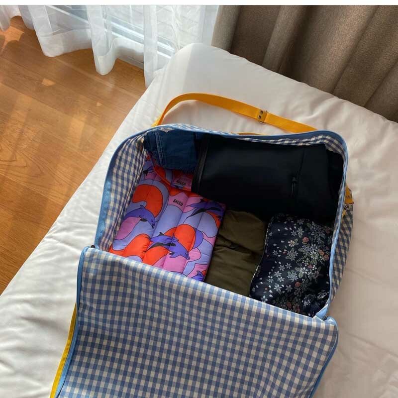 Мультяшный медведь, сумка для хранения одежды, одеяла, портативный нетканый складной органайзер 49x