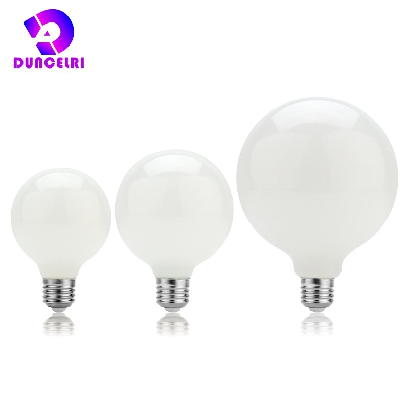 A60 ST64 G80 G95 G125 ampoule en verre laiteux E27 5W Edison ampoule LED AC110V 220V ampoule Globe Ball ampoule blanc froid/chaud Lampada LED lampe