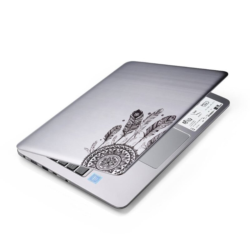Pegatina de portátil para macBook, decoraciones divertidas de PVC, calcomanía adhesiva