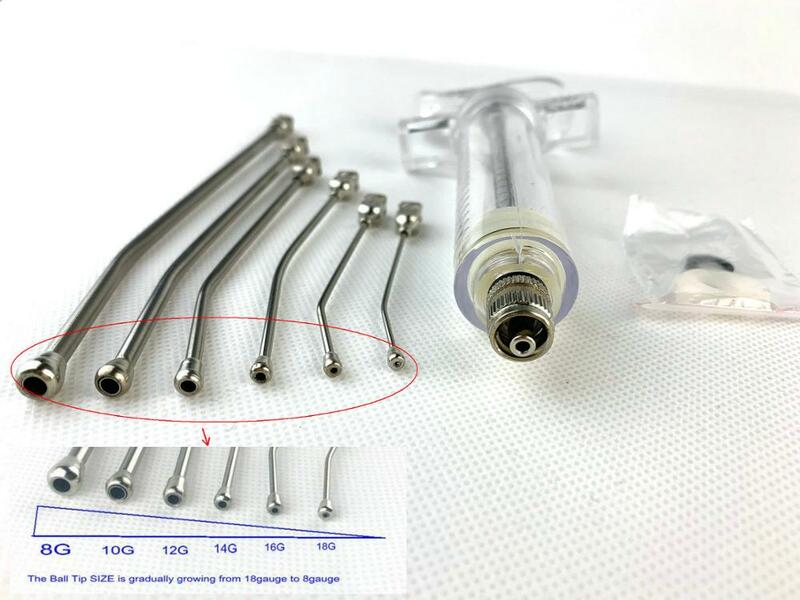 Crop Feeding Kit - 6Pc curved gavage tubes & 1Pc Syringe 20ml