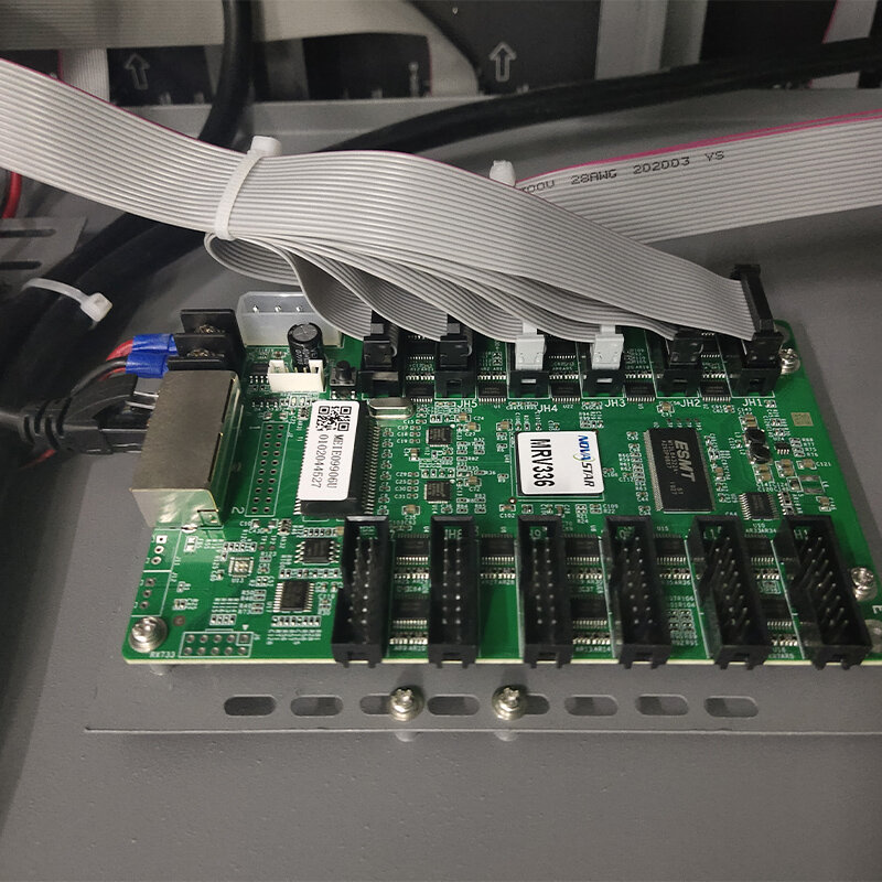 Kabel Data Pita Datar 16pin untuk Tampilan LED Menerima Koneksi Kartu Sinyal Tembaga Murni 20Cm 40Cm Panjang 60Cm 80Cm 100Cm