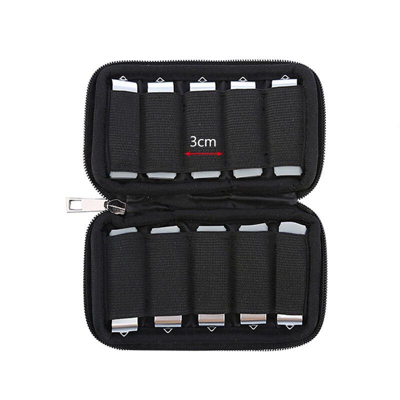 Durable Case Organizer Flash Drives Protective Travel Portable Storage Holder U Disk Bag USB Zipper Dustproof Shockproof