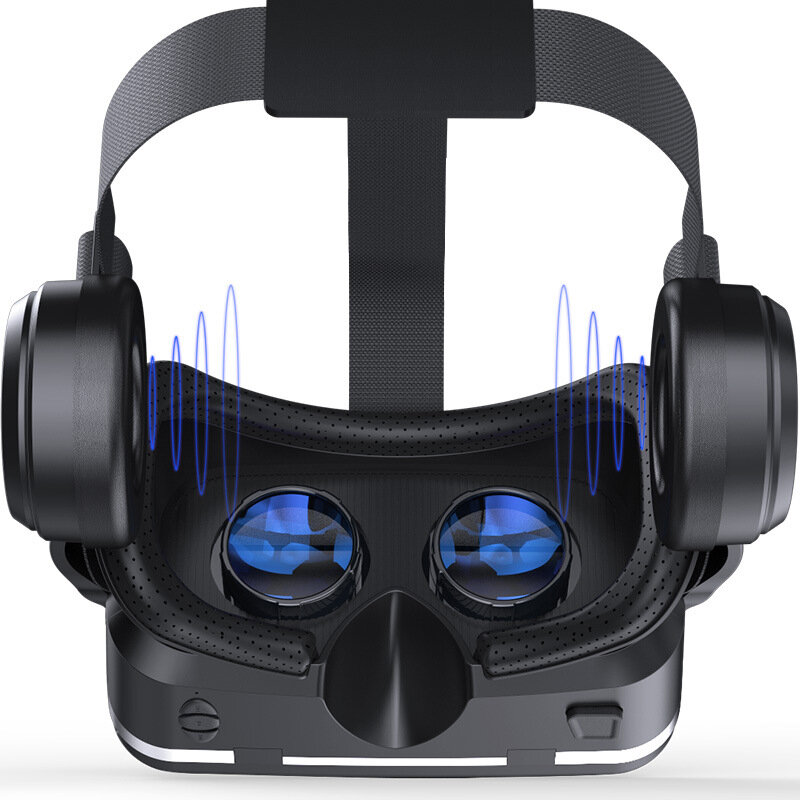가상 현실 3D VR 안경, 4.7-6.0 인치 스마트폰 에디션 헤드셋 버전, 블루투스 게임 컨트롤러 장난감 옵션