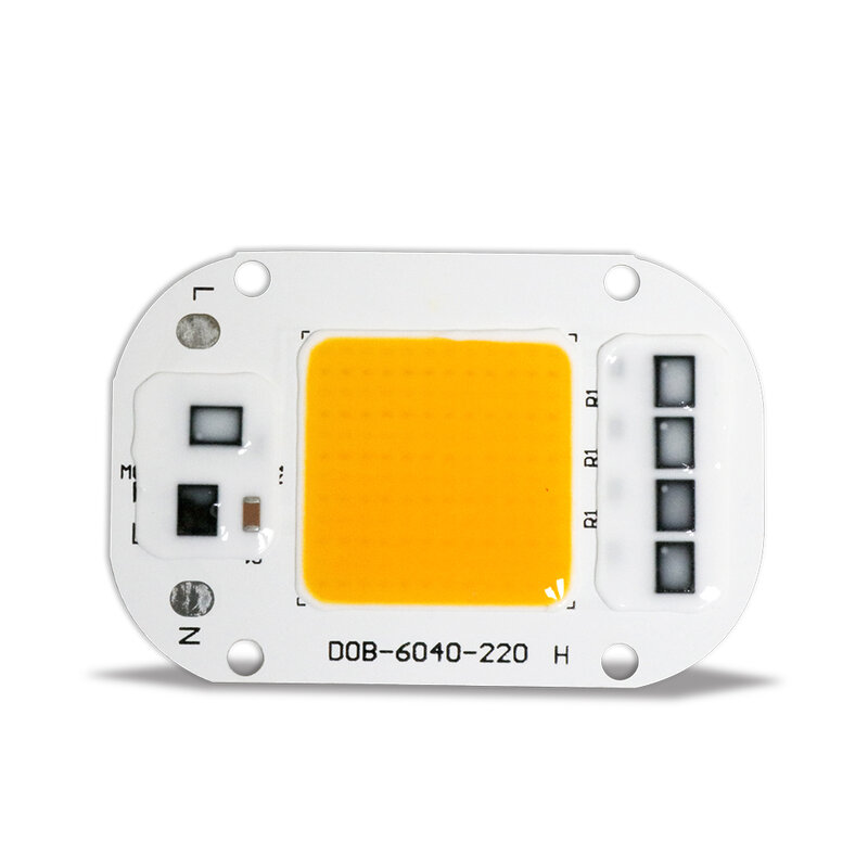 COB LED Lampu Bead Chip Pintar IC Tidak Perlu Driver AC 220V 240V 20W 30W 50W DOB Modul untuk DIY Tanaman Tumbuh Cahaya LED Banjir Lampu Bohlam