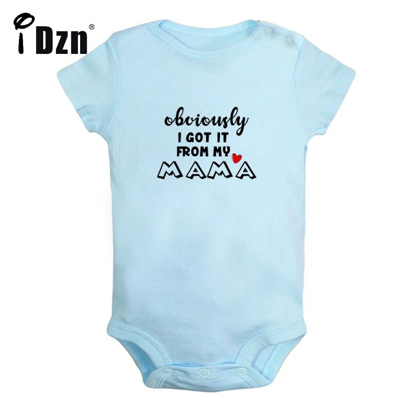 IDzn-Combinaison à manches courtes pour bébé garçon et fille, barboteuse amusante mignonne, vêtements doux, nouvelle collection