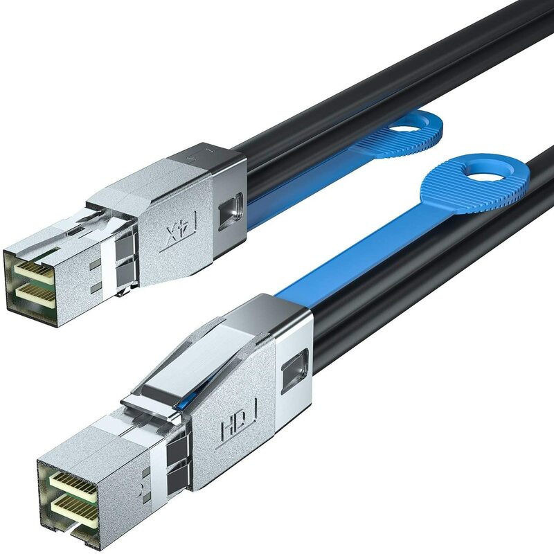 Mini Cable SAS HD externo de 12G a SFF-8644, 1-m (3,3 pies)
