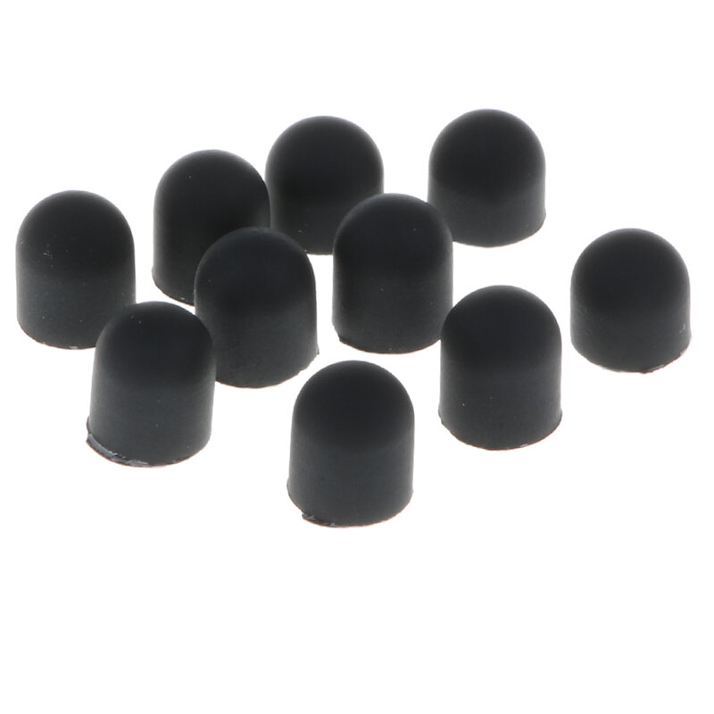 Puntas de goma universales para Stylus de tableta, punta de goma de 5,8mm y 7mm, lote de 10 unidades