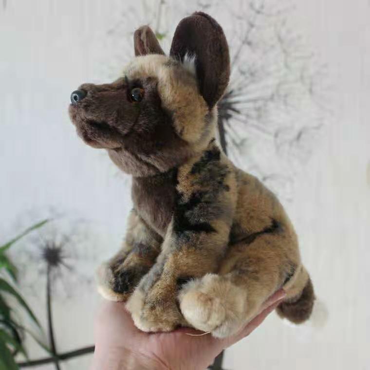 Coda di commercio estero uscita singola italia Spot The Hyena Doll Africa Speckle The Hyena Simulation Animal Lint Toys