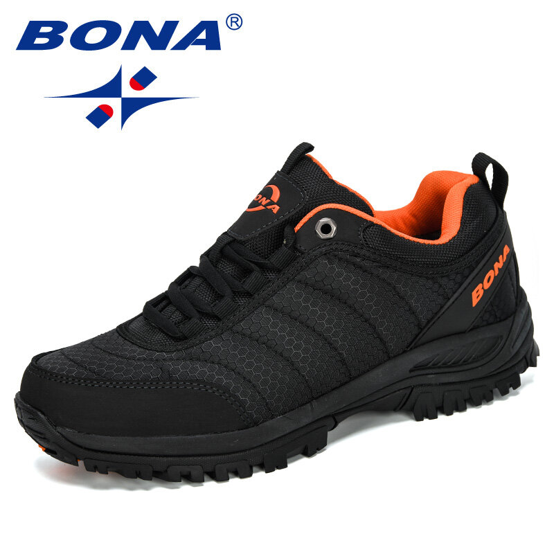 BONA-zapatos de senderismo para hombre, zapatillas de escalada de montaña, calzado de entrenamiento al aire libre, deportivas de senderismo, cómodas, novedad