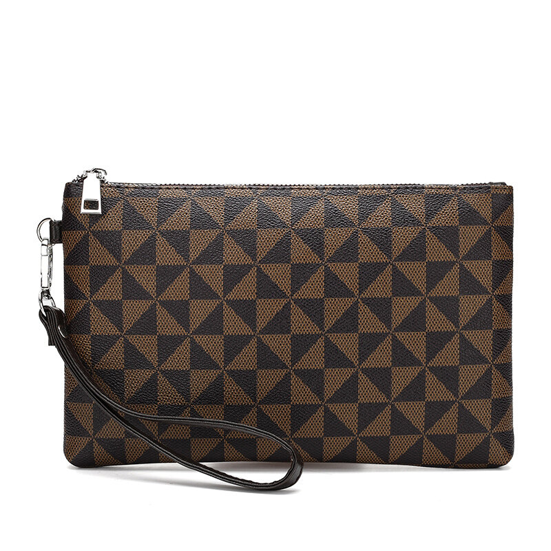 Men's Day Clutch Envelop Bag iPad Case Bag Male Business Travel Bag Multi Functional Man's Bag, Black