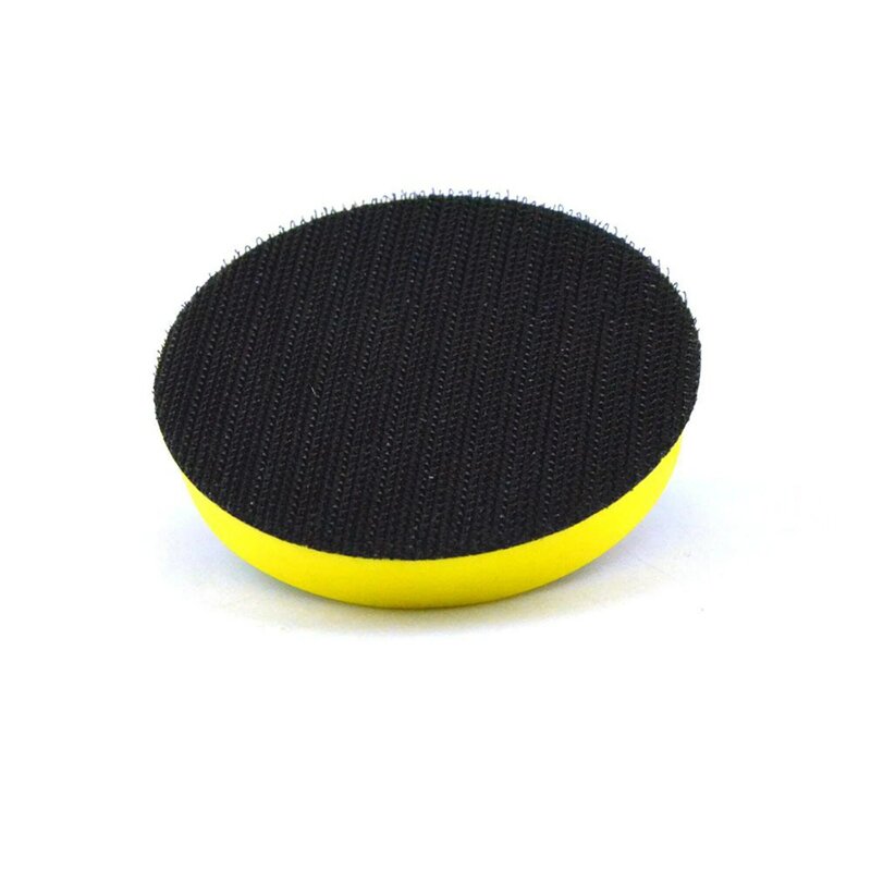 3inch 75mm M8 Thread 4 Nails Hook & Loop Flat Thickened Back-up Sanding Pads