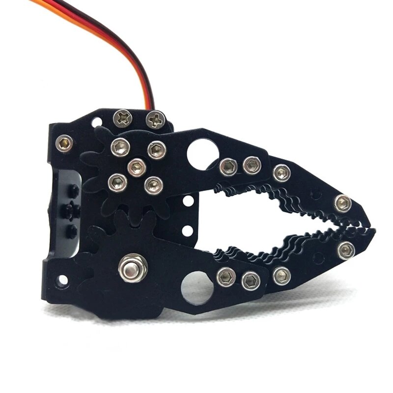 1 Dof металлический Роботизированный рычаг-зажим для самостоятельной сборки механический зажим с сервоприводом MG996 Радиоуправляемый Роботизированный рычаг для самостоятельной сборки для Arduino UNO