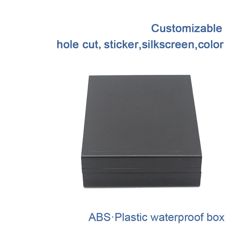 Boîte de projet en plastique ABS, boîtiers de transport, fournitures électroniques de bricolage, 150x120x40mm
