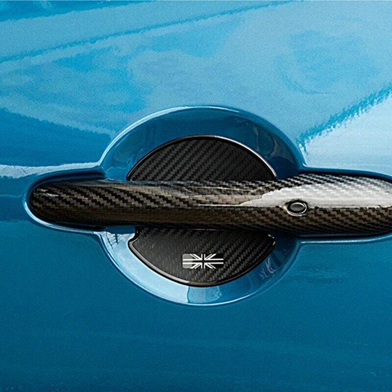 Stiker Film Pelindung Pergelangan Tangan Mobil Pintu untuk BMW MINI Cooper F54 F55 F56 F60 R55 R56 R60 R61 Clubman Aksesori Eksterior Mobil
