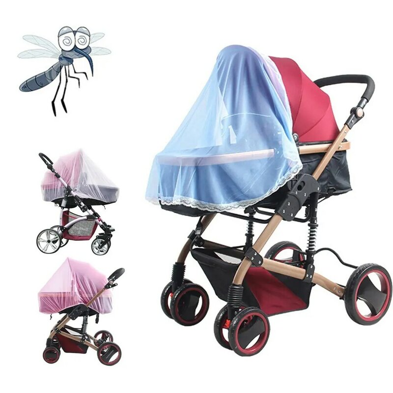 1PCS เด็กทารก Cradle Mosquito สุทธิ Crib Cot ตาข่ายทารก Playpens เตียงเต็นท์เด็กรถเข็นเด็กมุ้งกันยุงสุทธิ