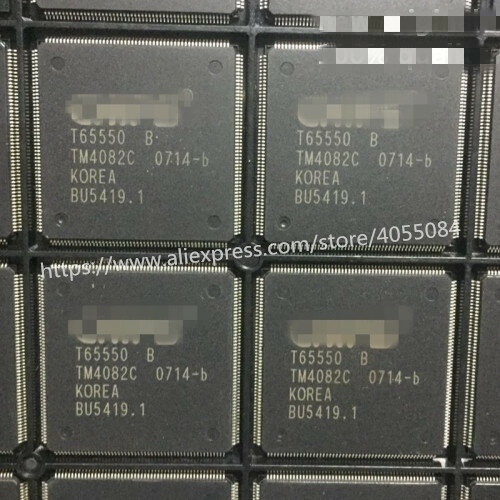 Chip novo e original ic, 2 peças t65550b t65550 t65550 b