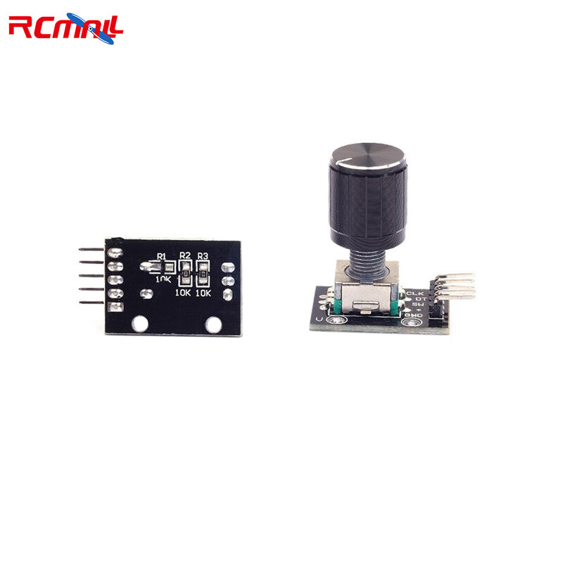 RCmall 5Pcs 360องศา Rotary Encoder โมดูลอิฐ Sensor สวิทช์ลูกบิดสำหรับ Arduino
