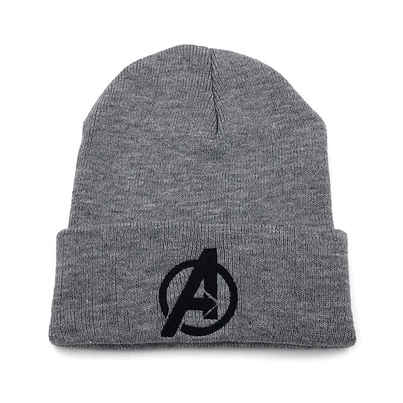2019 nouveau Avengers Beanie chapeau décontracté haute qualité casual bonnets pour hommes femmes chaud tricoté Skullies hiver chapeau mode unisexe casquette
