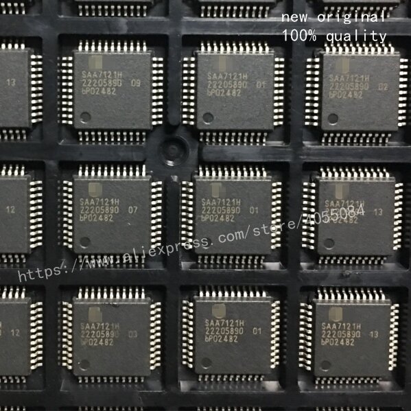 SAA7121H SAA7121 전자 부품 칩 IC, 2 개