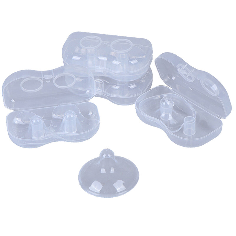 Protectores de silicona para pezones de lactancia materna, cubierta de protección para pezones