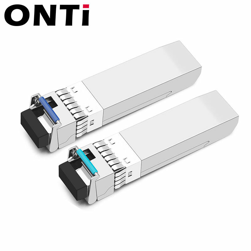 Módulo ONTi-fibra ótica, único modo, 10G BIDI, SM, LC, WDM, SFP +, 1270, 1330nm, 10-80km, compatível com interruptor de Cisco