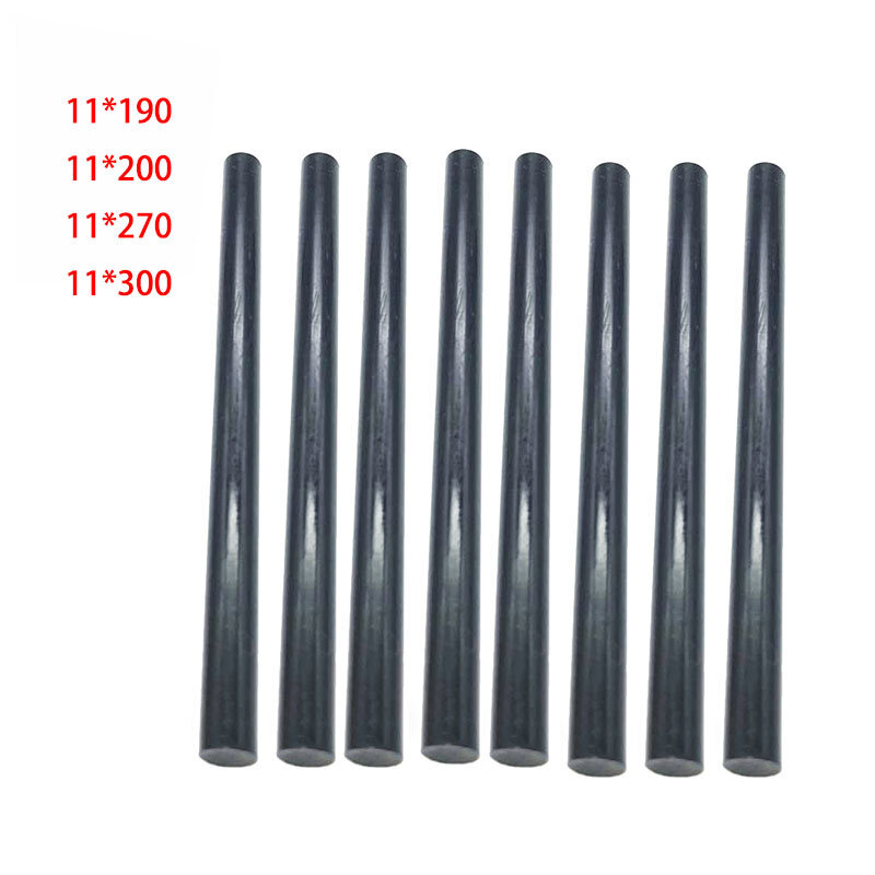 10Pcs 11mm Black Hot Melt Glue Sticks For Glue Gun Auto Repair Tools Car Dent Paintless Removal Hand Tool