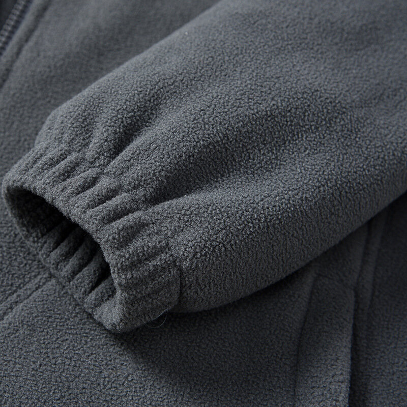 メンズ暖かくて厚いフリースジャケット,マウンテンバイクコート,スウェットシャツ,カジュアル,冬