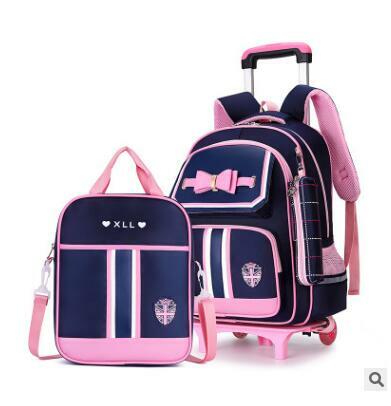 Школьный рюкзак на колесиках, школьный рюкзак на колесиках для девочек, школьный рюкзак-тележка для детей