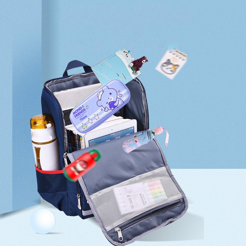 Weysfor nova mochila de náilon mochila escolar dos desenhos animados urso padrão sacos de escola à prova dwaterproof água para adolescentes mochila feminina