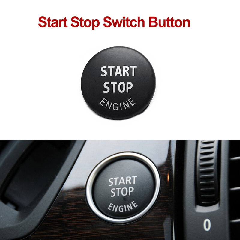 Clips de rejilla de ventilación de aire de salpicadero, botón de encendido de interruptor de maletero de volumen de ventilación de CA para BMW X5 X6 E70 E71 E72 2007-2014