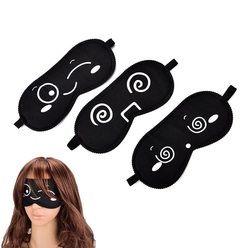 1 шт. мультяшная маска на глаза маска для сна черная маска для сна повязка на глаза для сна забота о здоровье