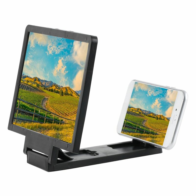 Лидер продаж, 3D усилитель экрана, встроенная видеолупа для сотового телефона, смартфона, Увеличенный экран, держатель для телефона